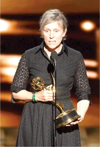  ??  ?? Frances McDormand