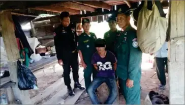  ?? NORKORWAT NEWS ?? Police said the suspect admitted to raping the girl.