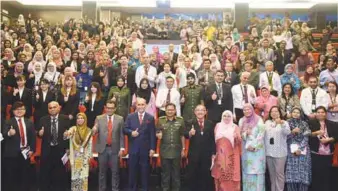  ??  ?? The 9th iMPaCHS carried the theme of Exploring Innovation­s in Halal Research – the Next Frontier.