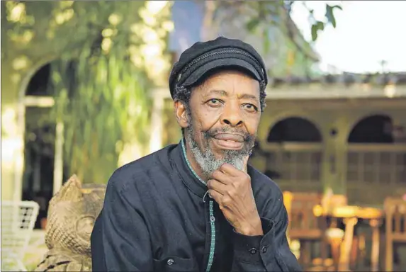  ??  ?? Bra Willie: Keorapetse Kgositsile was considered by many to be South Africa’s poet laureate. Photo: Victor Dlamini