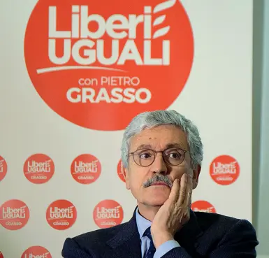  ??  ?? Massimo D’Alema è stato premier e ministro degli Esteri. È candidato con Leu al Senato in provincia di Lecce