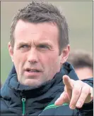  ??  ?? THE WAY AHEAD: Ronny Deila sees John Kennedy becoming a manager