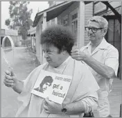  ?? Wally Fong Associated Press ?? ‘A LEGEND’ Marty Allen, a staple of TV variety shows, game shows and talk shows, has his hair styled in 1968.