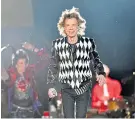  ??  ?? Mick Jagger during 2019 show.