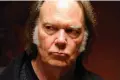  ?? — AFP photos ?? In this file photo musician Neil Young attends “Neil Young Journeys” Premiere at Slamdance Main Screening Room in Park City, Utah.