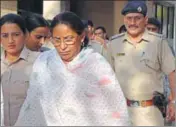  ?? SANT ARORA/HT ?? Accused Jaswanti Devi outside a CBI court in Panchkula on Tuesday.