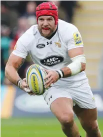  ??  ?? Decision: James Haskell has a choice to make