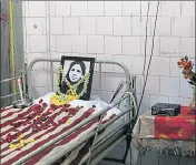  ??  ?? Aruna Shanbaug's room in Mumbai’s KEM Hospital, where she spent over 42 years in a vegetative state. KUNAL PATIL/HT FILE