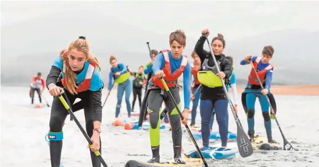  ?? TONI FORQUÉS ?? La SUP Talent Spain Series vuelve a la carga