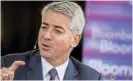  ?? /Bloomberg ?? Funds: Bill Ackman and his wife are to buy an equity stake of about 4.9% in the Tel Aviv Stock Exchange.