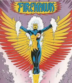  ??  ?? Firehawk proved to be a worthy partner for Firestorm, both profession­ally and romantical­ly.