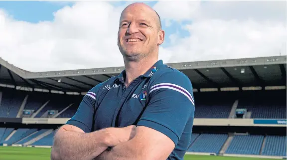  ?? SNS. ?? Gregor Townsend has endured a rollercoas­ter last few months with Scotland but remains keen to lead the country at the 2023 World Cup.