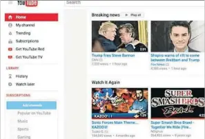  ??  ?? Captura de pantalla de YouTube Breaking News