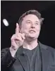  ??  ?? Elon Musk