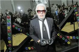  ?? Victor Boyko/Getty Images for Dior Homme ?? Fashion guru: The forthcomin­g Kaiser Karl’ about Karl Lagerfeld is among the batch of new television dramas on the lives of fashion legends. /