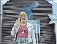  ?? ERIC MCCARTHY/JOURNAL PIONEER FILE PHOTO ?? Anne Arsenault, general manager of Tignish Initiative­s, at the Stompin’ Tom Centre in Skinners Pond last summer just prior to the venue’s official opening.