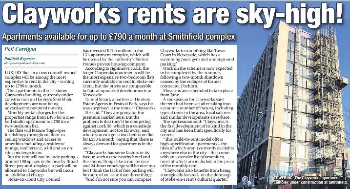 CLAYWORKS RENTS ARE SKY-HIGH! - PressReader