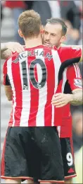  ??  ?? STRIKE HOPE: Connor Wickham and Steven
Fletcher.