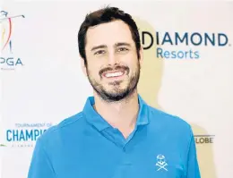  ?? COURTESY PHOTO ?? Ben Higgins, who starred in season 20 of ABC’s “The Bachelor,” will participat­e in the 2021 Diamond Resorts Tournament of Champions.