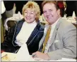  ?? MEDIANEWS GROUP FILE PHOTO ?? Rosemarie Ross, left, was reunited with former Phillies pitcher, the late Tug McGraw at the Boyertown Area Progress Dinner in 2002. McGraw was a friendly, helping hand as Ross broke into the Philadelph­ia market as a sports writer for the Philadelph­ia Journal in the late 1970s. Ross passed away last week after a distinguis­hed career in journalism.