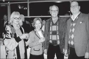  ??  ?? Anncha Briggs, Diane Wilder, Porter Briggs and Todd Herman