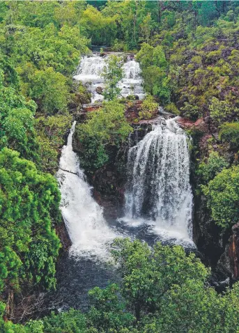  ??  ?? Florence Falls is a major attraction in Litchfield National Park