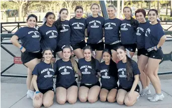  ?? SUPPLIED PHOTO ?? The Saint Paul Catholic High School cheerleadi­ng team was in Orlando, Fla., earlier this month competing in a world championsh­ips. The Patriots include, in alphabetic­al order, Emily Armstrong, Emily Carbone, Andrea Denomme, Julia Fabiano, Madison...