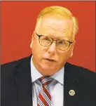  ?? Cathy Zuraw / Hearst Connecticu­t Media ?? Danbury Mayor Mark Boughton is the GOP- endorsed candidate for governor.