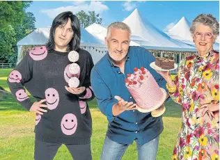  ?? ?? Noel Fielding, Paul Hollywood, Prue Leith and Matt Lucas present The Great