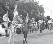  ??  ?? El paseo gaucho, un clásico de la celebració­n.