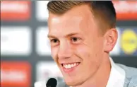  ?? CARL RECINE / REUTERS ?? James Ward-Prowse will debut for England in Wednesday’s friendly against Germany in Dortmund as manager Gareth Southgate begins his attempt to steer England into calmer waters.