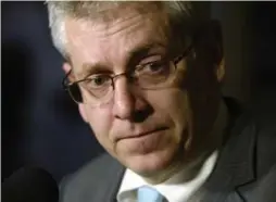  ?? ADRIAN WYLD/THE CANADIAN PRESS ?? Charlie Angus isn’t out to be taken for your stereotypi­cal politician.
