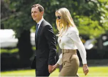  ?? Yuri Gripas / Bloomberg ?? Jared Kushner and his wife took at least $83 million in income and capital gains last year, according to the disclosure­s.