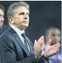  ??  ?? PROUD Leicester City boss Claude Puel yesterday