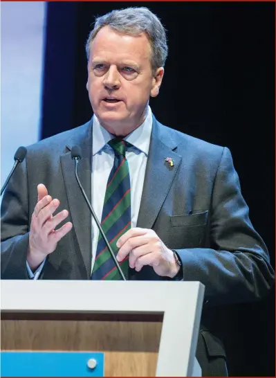  ?? ?? Alister Jack ‘is absolutely committed to working with the Prime Minister to continue to deliver for people in Scotland’