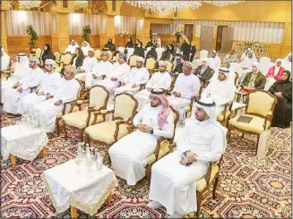  ?? KUNA photos ?? Participan­ts of the 11th session of the Joint Gulf Municipal Work Conference.