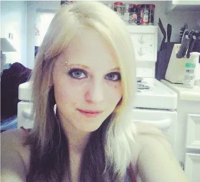  ??  ?? Late Wednesday, RCMP confirmed that the remains found on a rural B.C. farm near Salmon River were those of Traci Genereaux, 18, of Vernon, B.C. DARCY GENEREAUX VIA THE CANADIAN PRESS