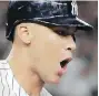  ??  ?? Aaron Judge