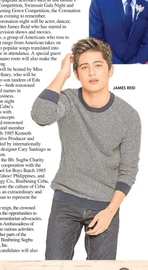  ??  ?? JAMES REID