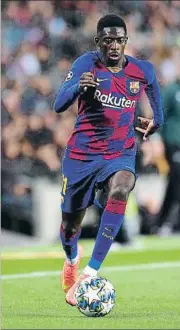  ??  ?? DEMBÉLÉ
105 milions (+40) Tercera temporada i sembla que tercera decepció. Aquest curs ha intervingu­t en un
23% dels minuts de joc del Barcelona