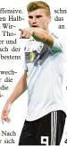  ?? Foto: Witters ?? Richtungsw­eisend: Der Leipziger Timo Werner als Offensivkr­aft gegen Schwe  den.