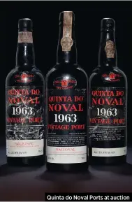  ?? Quinta do Noval Ports at auction ??