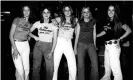  ?? Images ?? The Runaways in 1976 (l to r): Jackie Fox, Joan Jett, Sandy West, Cherie Currie and Lita Ford. Photograph: Michael Ochs Archives/Getty