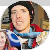  ?? STUART GRADON, CALGARY HERALD
FILES ?? Canadian 2010 Olympic snowboarde­r Mike Robertson won silver.