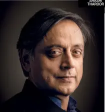  ??  ?? SHASHI THAROOR