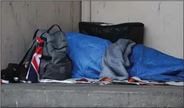  ??  ?? Groups tackling homelessne­ss say moves ares needed to get a grasp on the scale of the problem