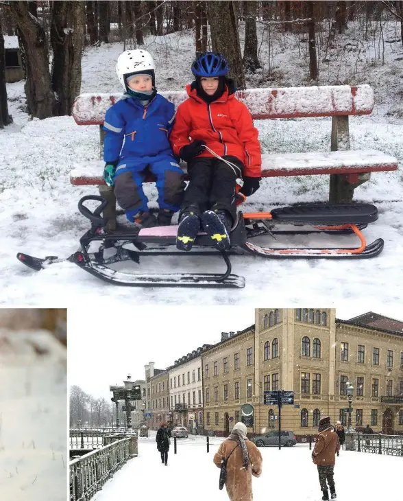  ?? Bilder: MÅNS LANGHJELM, MOSTPHOTOS ?? INGA REGLER. Svenska vintrar ställer tuffa krav på skorna. Men några tydliga branschreg­ler för vinterskor finns inte.