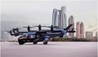  ?? ?? Archer Aviation will manufactur­e its Midnight aircraft in Abu Dhabi.