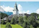  ?? ?? Schöne Fotomotive, gut zu sichern: Im Luxushotel Schloss Elmau fand bereits 2015 ein G7Gipfel statt