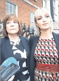  ?? PHOTOS: JACQUELINE CONNOLLY; FRANK MCGRATH ?? Tragic: Left, Alan and Clodagh Hawe’s children Niall, Liam and Ryan. Right, Clodagh’s mother Mary Coll and sister Jacqueline Connolly.